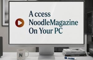 Access NoodleMagazine on PC using a web browser